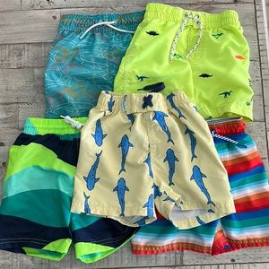 Bundle 3T boys swim shorts